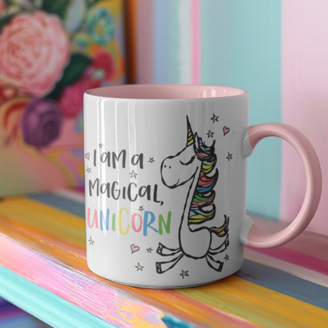 I Am A Unicorn Mug (We can't think of a better way for you to express your inner magic and start the day!)