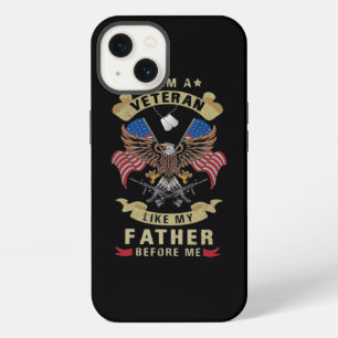 I Am A Veteran Like My Father Before Me 1 iPhone 13 Case
