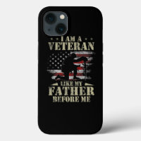 I Am A Veteran Like My Father Before Me Shirt 4th