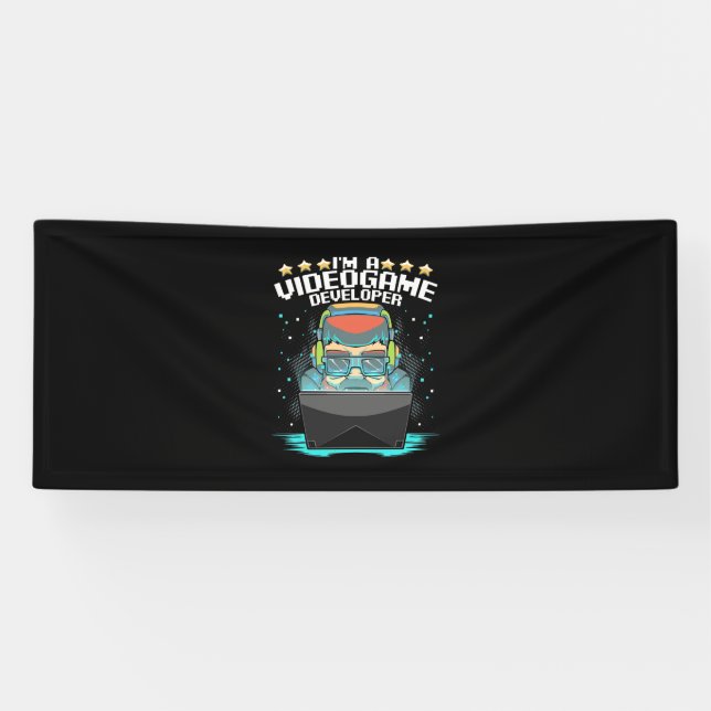 I Am A Video Game Developer Banner (Horizontal)