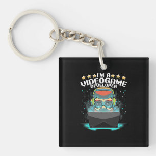 I Am A Video Game Developer Key Ring