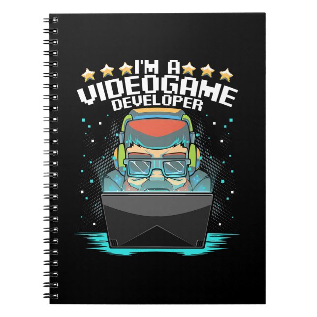I Am A Video Game Developer Notebook (Front)
