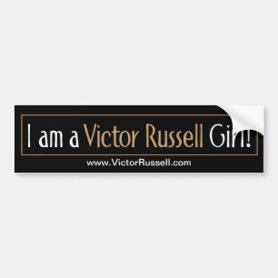 I am a VR Girl Bumper Sticker