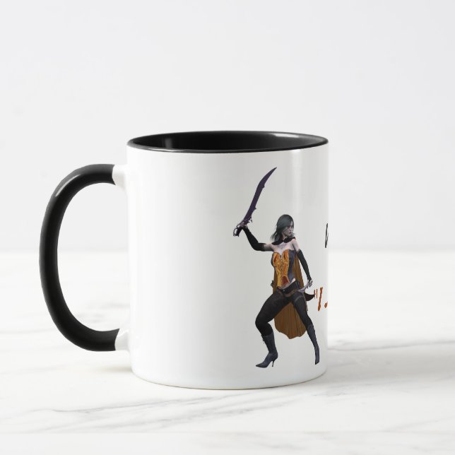 I AM A WARRIOR 2  MUG (Left)