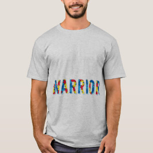 I Am A Warrior design. Put the puzzle piece on you T-Shirt