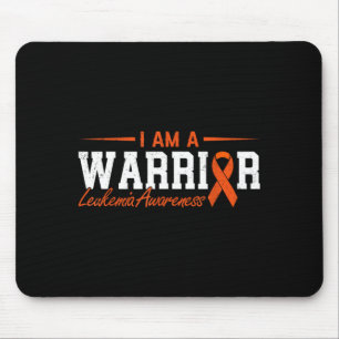I Am A Warrior Leukaemia Awareness Fighter Survivo Mouse Mat
