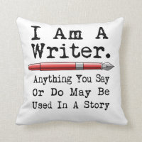 I Am A Writer Funny Author Writing