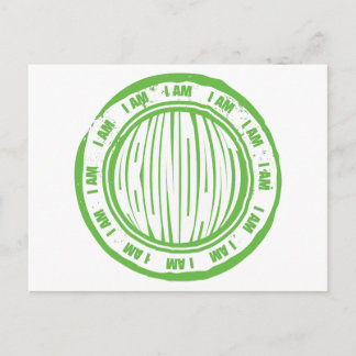 I AM Abundant Postcard