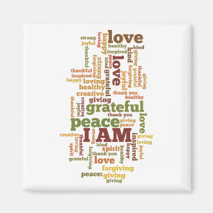 I AM Affirmations Magnet