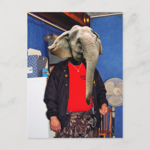 I am all ears postcard