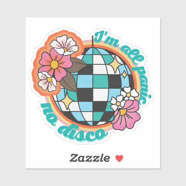 I am all Panic No Disco Sticker (Sheet)