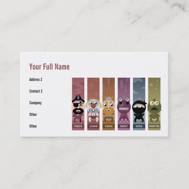 I Am All These Things and More Profile Card (Front)