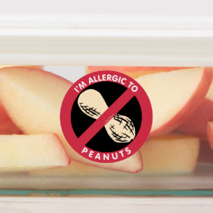 I Am Allergic To Peanuts Kids Nut Allergy