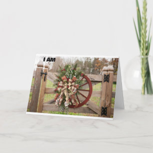 **I AM ALWAYS HERE FOR YOU** CARD