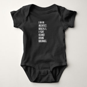 I Am An Architect Baby Bodysuit