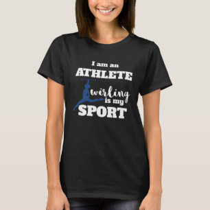 I Am An Athlete Baton Twirling Is My Sport T-Shirt