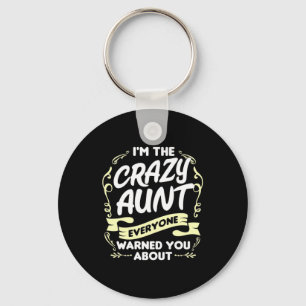 I Am An Aunt Key Ring