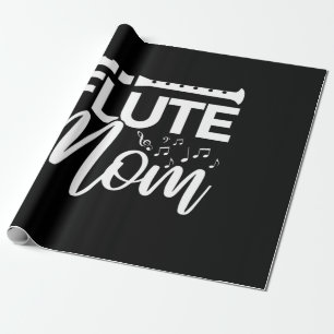 I Am An Flute Mum Wrapping Paper
