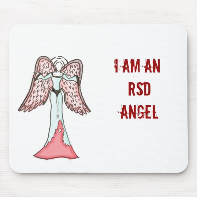 I Am An RSD Angel Mousepad (Front)