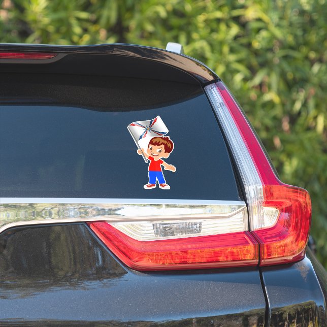 I am Assyrian 2 Custom-Cut Vinyl Sticker (Car Side)