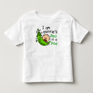 I Am Auntie's Pea In A Pod Toddler T-Shirt