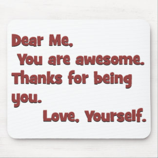 I am awesome mouse mat