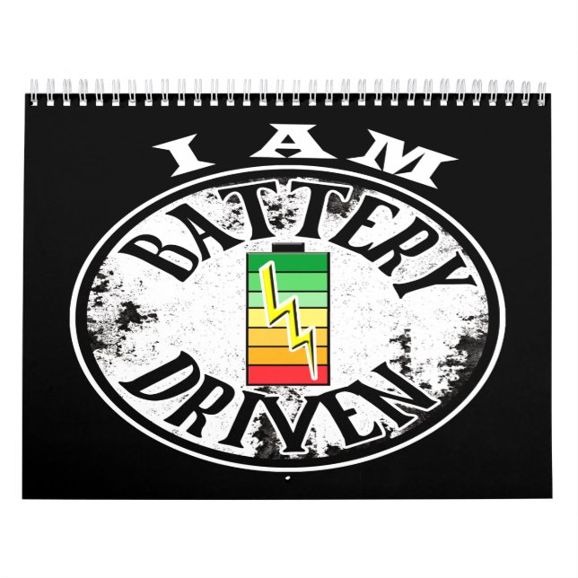 I am battery driven  calendar (Cover)