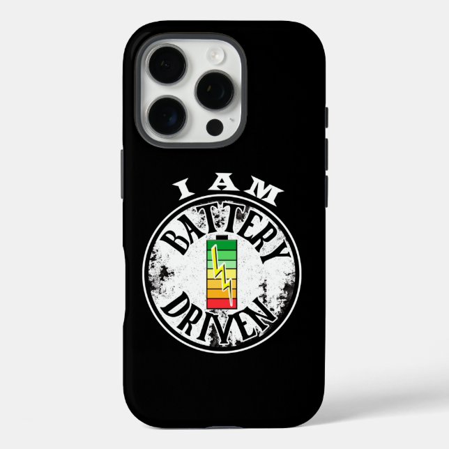 I am battery driven  Case-Mate iPhone case (Back)
