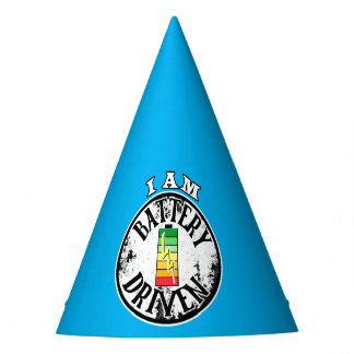 I am battery driven party hat