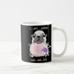 I Am Bble Wash My Belly Bble Meme Funny Dog Brainr Coffee Mug