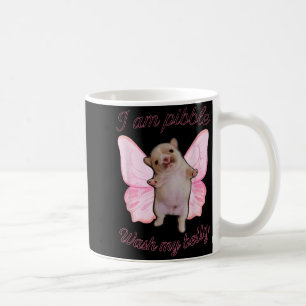 I Am Bble Wash My Belly Bble Meme Funny Dog Brainr Coffee Mug
