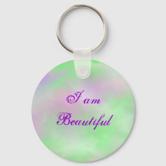 I am Beautiful (Soft Beauty) Key Ring