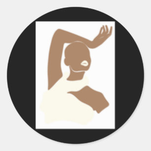 I Am Beautiful! Sticker3 Classic Round Sticker