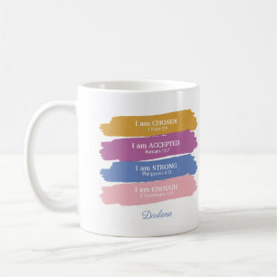 I am Bible Verses Personalised Coffee Mug