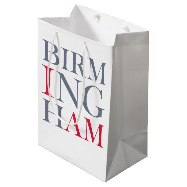 I Am Birmingham Gift Bag (Front Angled)