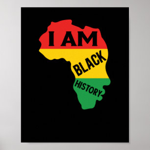 I Am Black History (16) Poster