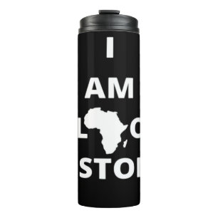 I Am Black History - Black History Month Classic Thermal Tumbler