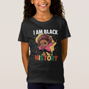 I Am Black History – Confident Youth Empowerment  T-Shirt