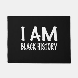 I Am Black History Doormat