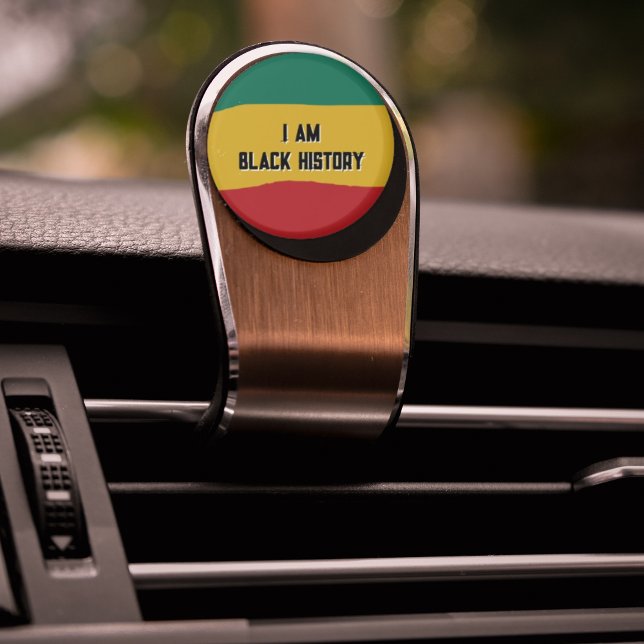 I Am Black History Flag Magnet  (I am Black History Magnet 
)