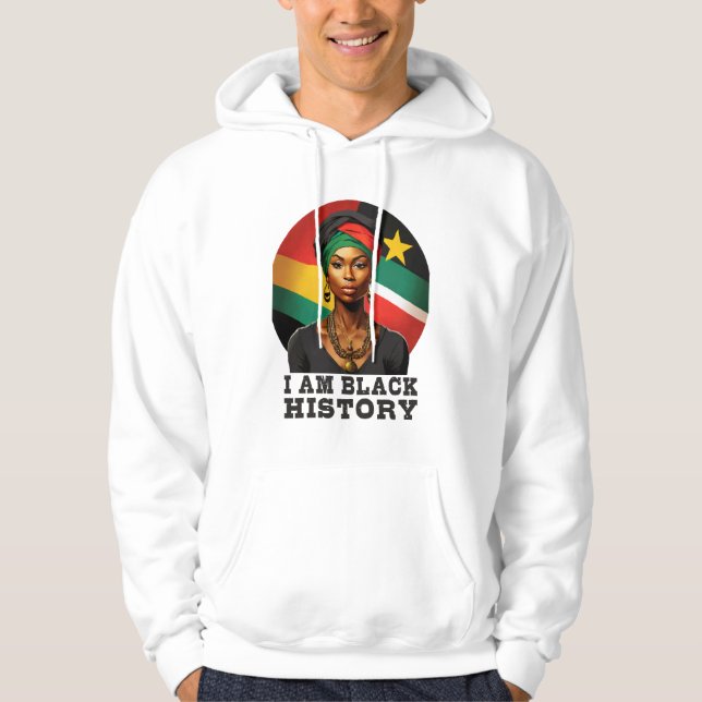I am Black History Hoodie (Front)