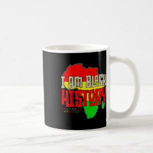 I Am Black History Kids Boys Black History Month M Coffee Mug