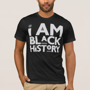 I Am Black History Melanin Bruh Sista King Queen T-Shirt
