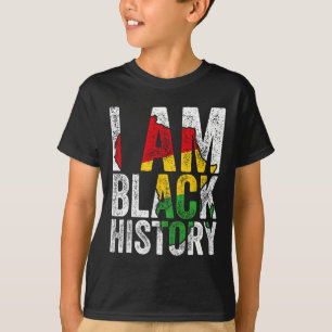 I Am Black History Men Women Black History Month A T-Shirt