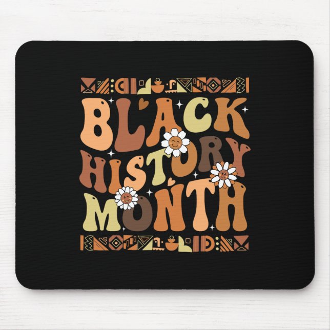 I Am Black History Month African American Pride Ce Mouse Mat (Front)
