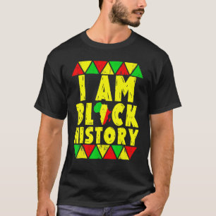 I Am Black History Month African American Pride Me T-Shirt