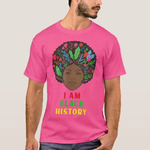 I Am Black History Month African American Pride T- T-Shirt