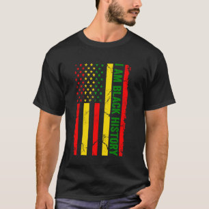 I Am Black History Month African American Pride US T-Shirt