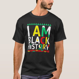I Am Black History Month Afro African Pride Women T-Shirt