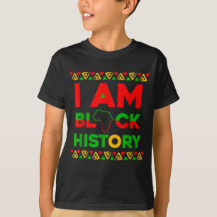 I Am Black History Month BLM Afrocentric T-Shirt